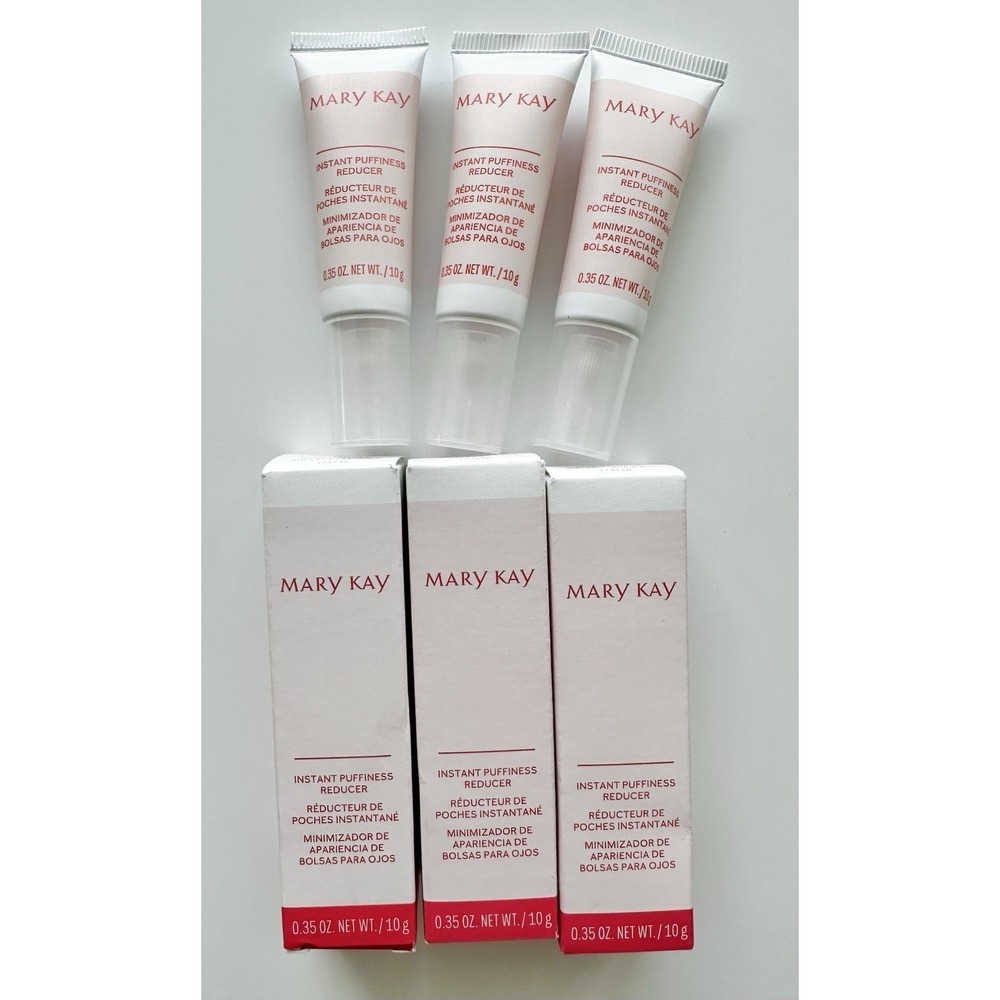 (Lot Of 3) MARY KAY INSTANT PUFFINESS REDUCER 173736 Full Size 0.35 Oz NIB